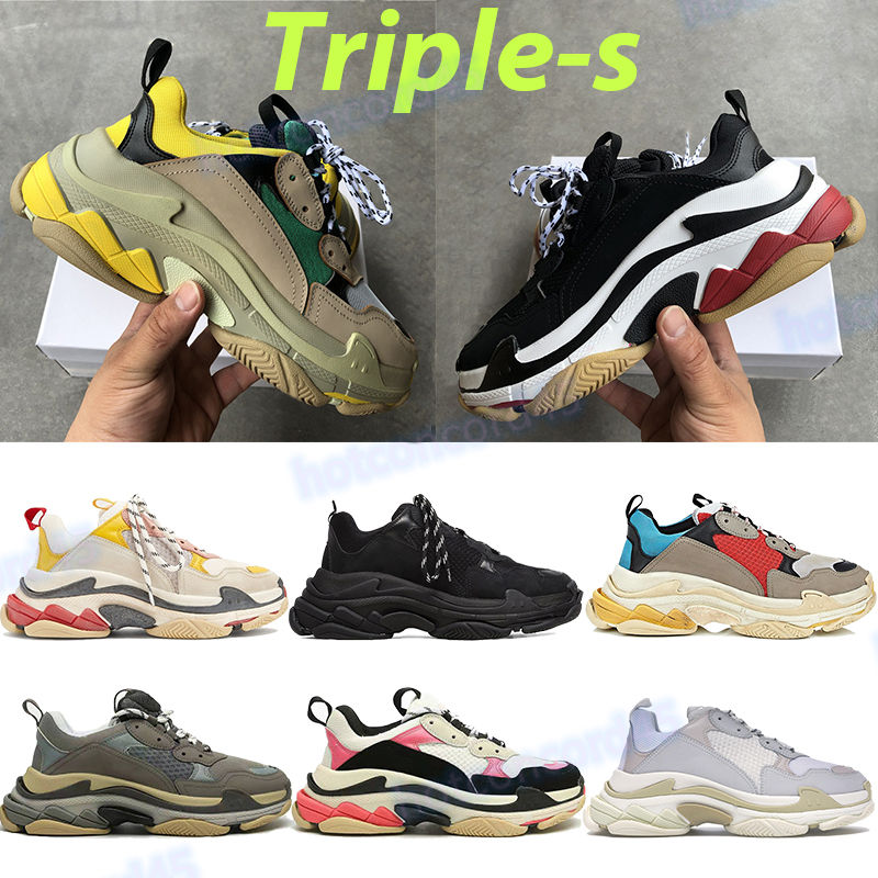 2021 Triple s outdoor trainers mens casual shoes beige green yellow black pink white red grey fashion men women sneakers US 6-12, Box
2021 Triple s outdoor trainers mens casual shoes beige green yellow black pink white red grey fashion men women sneakers US 6-12, Box