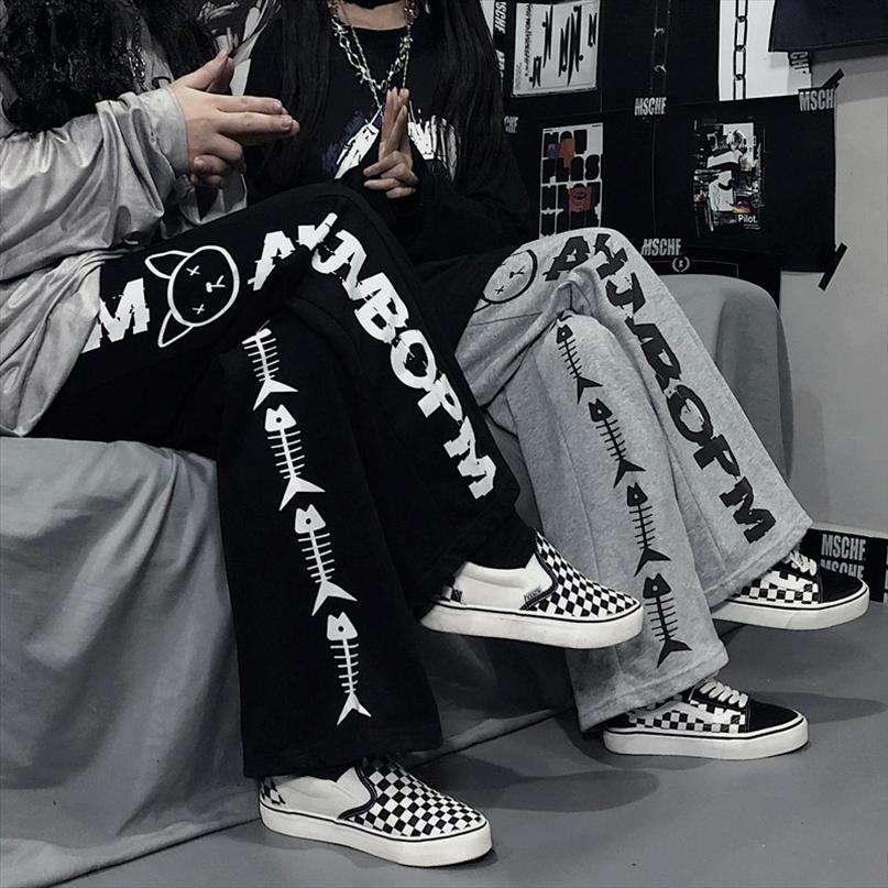 loose casual men and trend women capri wide leg harajuku all match womens spring korean version ins, Black;white
loose casual men and trend women capri wide leg harajuku all match womens spring korean version ins, Black;white