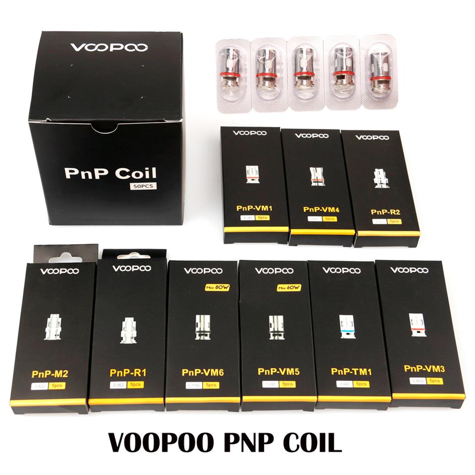 Voopoo PnP Coil E cigarette Head VM1 VM3 VM4 VM5 VM6 TM1 M2 Mesh R1 R2 TR1 Replacement Core Colis for Tank Vinci Drag S X Argus RX Air Trio
Voopoo PnP Coil E cigarette Head VM1 VM3 VM4 VM5 VM6 TM1 M2 Mesh R1 R2 TR1 Replacement Core Colis for Tank Vinci Drag S X Argus RX Air Trio