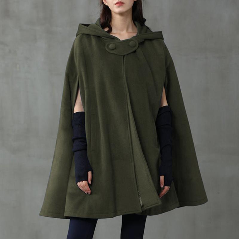 Women' Jackets Women Coats Autumn Winter Hooded Capes Loose Solid Plus Size Outwears Basic Party 5XL, Black
Women' Jackets Women Coats Autumn Winter Hooded Capes Loose Solid Plus Size Outwears Basic Party 5XL, Black