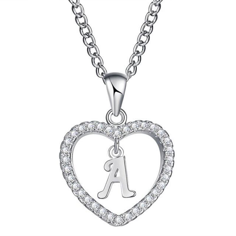 Pendant Necklaces A To Z 26 Letter Name & For Women Girl Fashion Long Chain Heart Cubic Zirconia DIY Jewelry Gift 2021
Pendant Necklaces A To Z 26 Letter Name & For Women Girl Fashion Long Chain Heart Cubic Zirconia DIY Jewelry Gift 2021