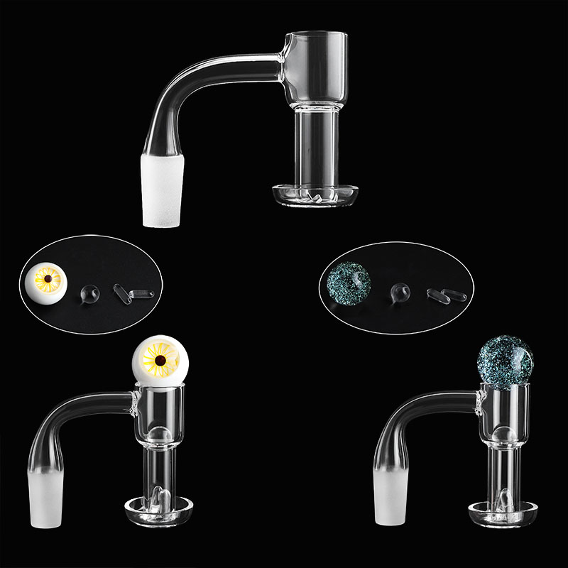 2021 Flat Top Terp Slurper Smoking Quartz Banger 2mm Wall With 22mm Glass Marble 10mm Pearl And Pill 14mm 18mm Male Female Two styles Nails For Bongs
2021 Flat Top Terp Slurper Smoking Quartz Banger 2mm Wall With 22mm Glass Marble 10mm Pearl And Pill 14mm 18mm Male Female Two styles Nails For Bongs