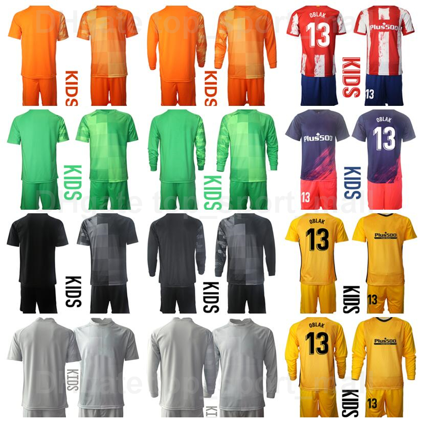 Kids GK Atletico Madrid Goalkeeper Youth Ivo Grbic Jersey Set Long Sleeve Soccer 13 Jan Oblak 1 Antonio Adan David de Gea Thibaut Courtois F, Black
Kids GK Atletico Madrid Goalkeeper Youth Ivo Grbic Jersey Set Long Sleeve Soccer 13 Jan Oblak 1 Antonio Adan David de Gea Thibaut Courtois F, Black