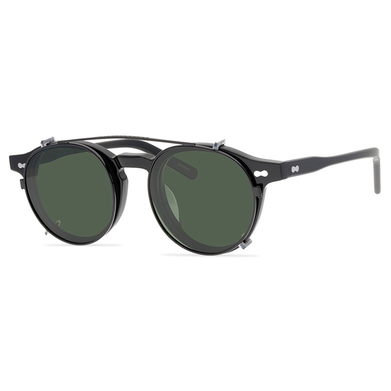 Brand Clip-on Sunglasses Men Women Polarized Gray Dark Green Lenses Sun Glasses Eyeglasses Frames Optical Glasse Clip on Eyewear with Box
Brand Clip-on Sunglasses Men Women Polarized Gray Dark Green Lenses Sun Glasses Eyeglasses Frames Optical Glasse Clip on Eyewear with Box