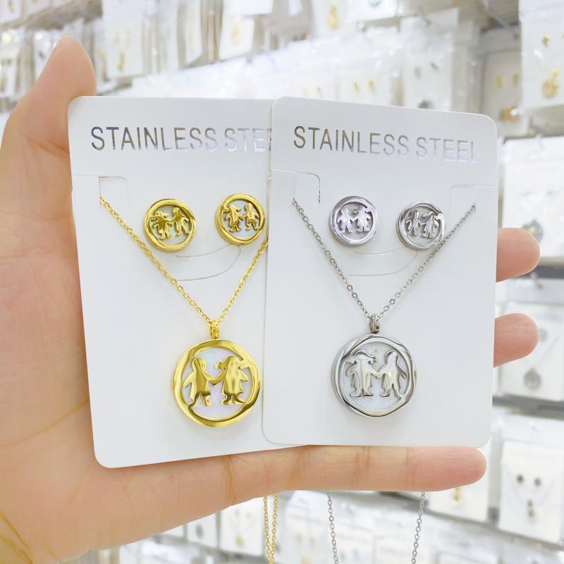 Earrings & Necklace 2021 Family Boys Girl Stainless Steel Necklaces Mama Pendants For Women Men Kids Jewelry Colares Feminino Masculino, Silver
Earrings & Necklace 2021 Family Boys Girl Stainless Steel Necklaces Mama Pendants For Women Men Kids Jewelry Colares Feminino Masculino, Silver