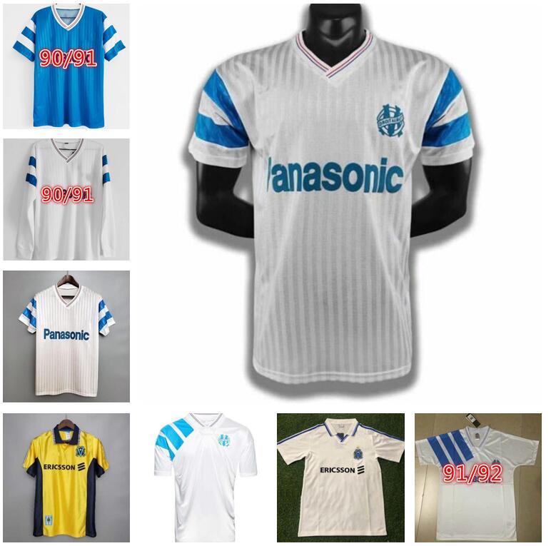 Retro Marseille 1990 1991 1992 1993 1998 classic soccer jerseys Olympique de 92/93 DESAILLY shirt S-2XL ., Black;yellow
Retro Marseille 1990 1991 1992 1993 1998 classic soccer jerseys Olympique de 92/93 DESAILLY shirt S-2XL ., Black;yellow