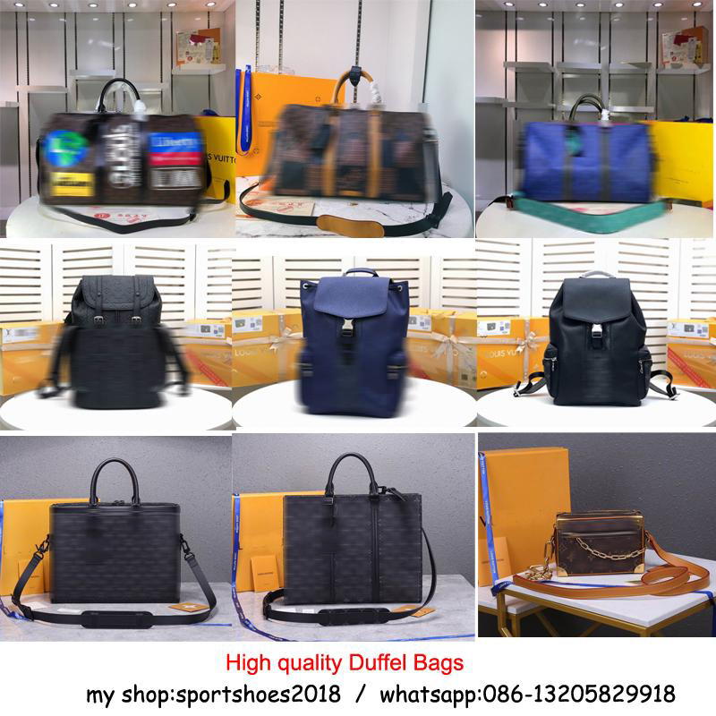 Top quality Duffle Bags many colors Green Yellow flower crossbody mens Backpacks 50cm 5star Travels bag geninue leather grid pattern luggage
Top quality Duffle Bags many colors Green Yellow flower crossbody mens Backpacks 50cm 5star Travels bag geninue leather grid pattern luggage