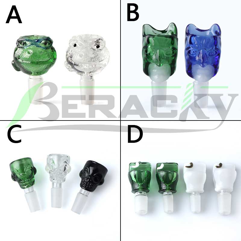 Beracky Colorful 4 Styles Toilet Skull Glass Smoking Bowl Colored 14mm 18mm Male Heady Bowls For Dab Rigs Water Pipes
Beracky Colorful 4 Styles Toilet Skull Glass Smoking Bowl Colored 14mm 18mm Male Heady Bowls For Dab Rigs Water Pipes