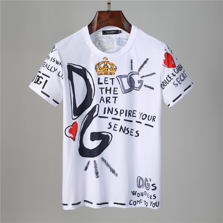 2021 Frank Williams Crime Brand T-shirt Italian Fashion Summer DG Pattern Men's Top 7547 High Quality 100% Cotton, White;black
2021 Frank Williams Crime Brand T-shirt Italian Fashion Summer DG Pattern Men's Top 7547 High Quality 100% Cotton, White;black