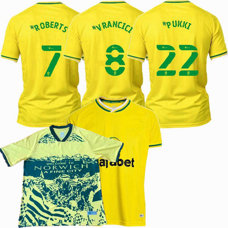 2021 2022 Norwich City Soccer Jerseys PUKKI FOOTY VRANCICI ROBERTS 20 21 22 home To the Fans football shirt S-2XL, Black;yellow
2021 2022 Norwich City Soccer Jerseys PUKKI FOOTY VRANCICI ROBERTS 20 21 22 home To the Fans football shirt S-2XL, Black;yellow