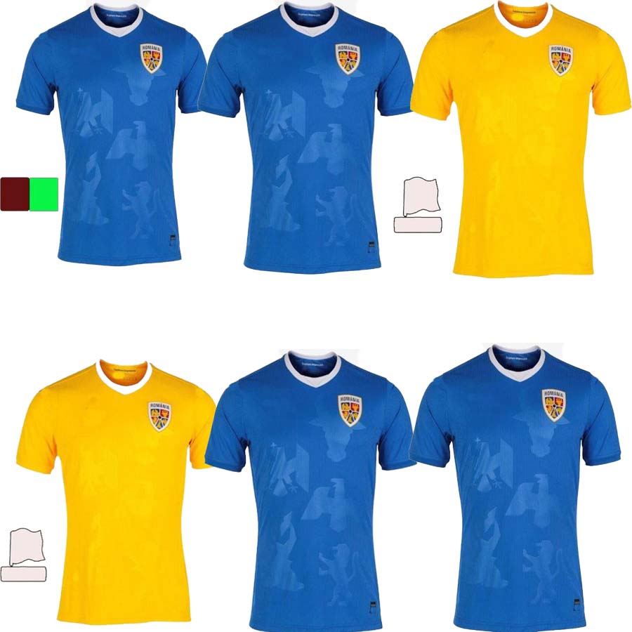 2021 2022 Romania Soccer Jersey Home yellow away 21 22 Rumania Alexandru Cicaldau Ianis Hagi Dennis Marin football shirts maillots camiseta de futbol
2021 2022 Romania Soccer Jersey Home yellow away 21 22 Rumania Alexandru Cicaldau Ianis Hagi Dennis Marin football shirts maillots camiseta de futbol