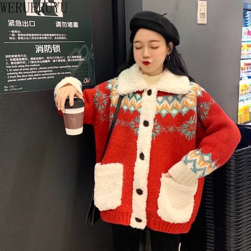 WERUERUYU Autumn and winter loose thickened lamb coat women's cardigan fur coat fleece jacket women womens jacket 210608, Photo color
WERUERUYU Autumn and winter loose thickened lamb coat women's cardigan fur coat fleece jacket women womens jacket 210608, Photo color