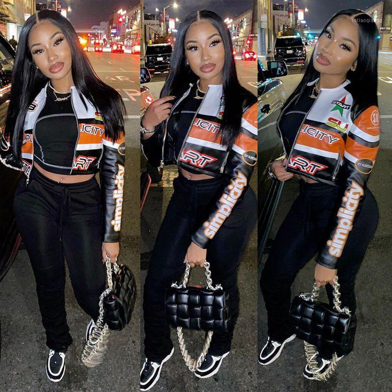 Aesthetic Print Pu Leather Jacket For Women Winter Clothes Sexy Zip Long Sleeve Faux Cropped Slim Overalls Coats Women' Jackets, Black
Aesthetic Print Pu Leather Jacket For Women Winter Clothes Sexy Zip Long Sleeve Faux Cropped Slim Overalls Coats Women' Jackets, Black