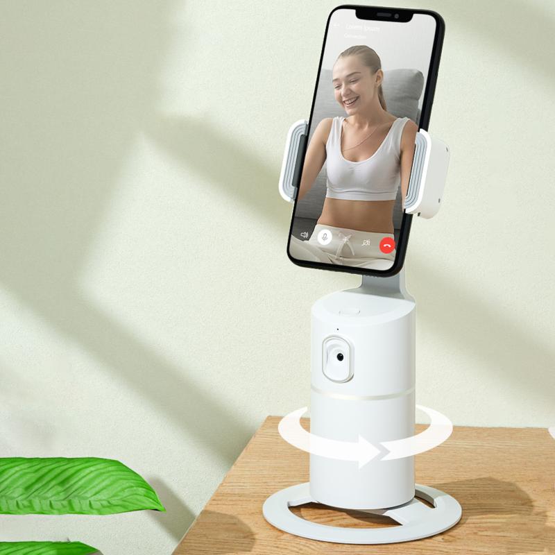 Selfie Monopods AI Smart Shooting Stick 360 Rotation Object Tracking Holder All-in-one Face Camera Phone Record Gimbal