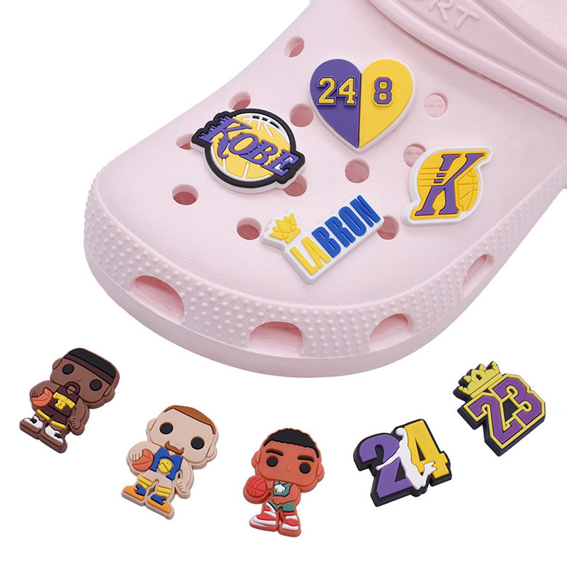 Sport Shoe Accessories Parts Decorations Charm Jibitz for Croc Charms Soft Rubber Clog Buckle Buttons Party Favors, White;pink
Sport Shoe Accessories Parts Decorations Charm Jibitz for Croc Charms Soft Rubber Clog Buckle Buttons Party Favors, White;pink