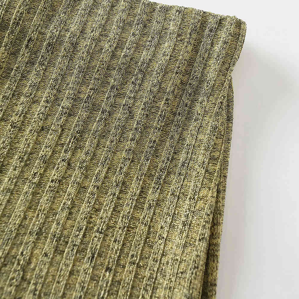 BBWM High Waist Leggings Women Black High Elasticity Tight Knitting Trousers Femme Sexy Slim Flare Pants 210520