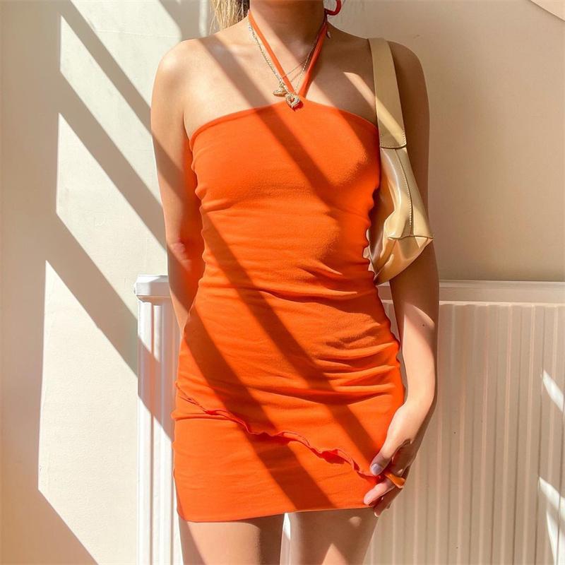 Casual Dresses Hirigin Off Shoulder Halter Lace-up Sexy Women Dress Party Club Streetwear 2021 Backless Solid Summer Short Mini Pencil, Brown
Casual Dresses Hirigin Off Shoulder Halter Lace-up Sexy Women Dress Party Club Streetwear 2021 Backless Solid Summer Short Mini Pencil, Brown