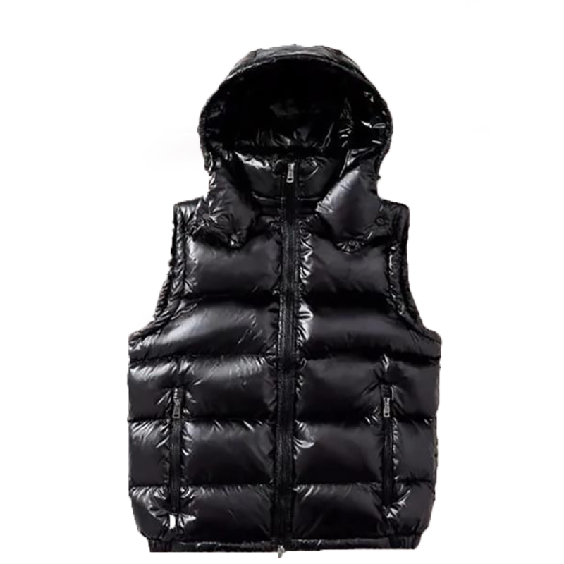 21SS A&W Mens Casual Solid Color Classic Vest Sleeveless Zip Pocket Trim Removable Hat Suitable for Outdoor Warm Wear, Black;white
21SS A&W Mens Casual Solid Color Classic Vest Sleeveless Zip Pocket Trim Removable Hat Suitable for Outdoor Warm Wear, Black;white