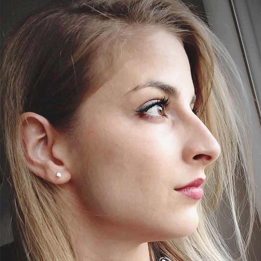 ATTAGEMS VVS1 D Round Cut 3.0MM Diamond Test Passed 925 Sterling Silver Earring Fine Jewelry Girlfriend Gift 210817