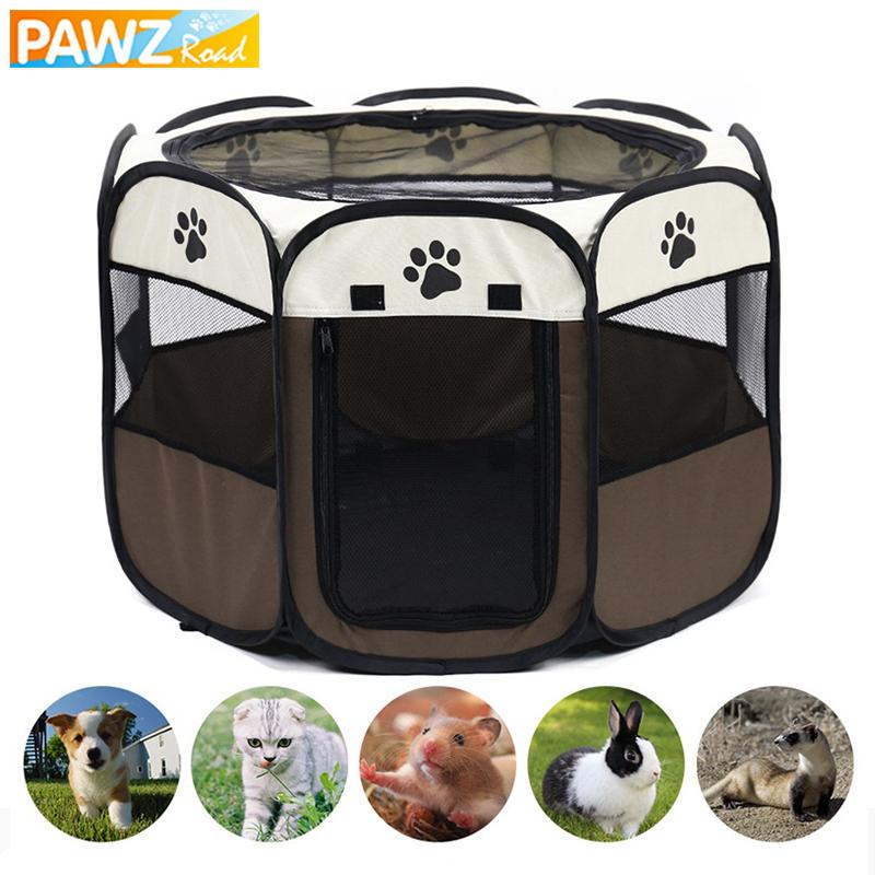 Pet Tent Dog House Cage Portable Foldable Cat Playpen Easy To Operate Outdoor Travel Puppy Kitten Kennel Fence Kennels & Pens
Pet Tent Dog House Cage Portable Foldable Cat Playpen Easy To Operate Outdoor Travel Puppy Kitten Kennel Fence Kennels & Pens