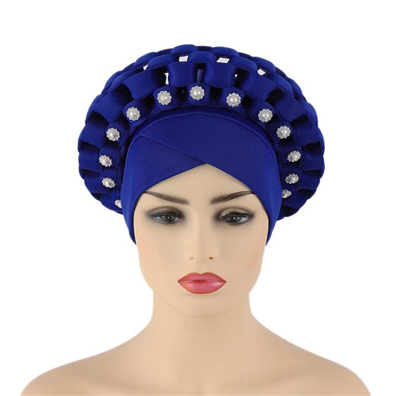 Ethnic Clothing Wholesale 2pcs Handmade African Autogele Headtie Ready To Wear Turban Caps Female Head Wraps Ladies Hat
Ethnic Clothing Wholesale 2pcs Handmade African Autogele Headtie Ready To Wear Turban Caps Female Head Wraps Ladies Hat