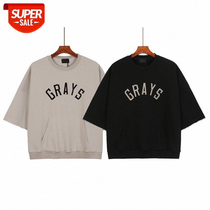 FEAR OF GOD FOG Season 7 Main Line GRAYS Letter Short Sleeve T-shirt Trendy Sweater Half #Id4c, Black
FEAR OF GOD FOG Season 7 Main Line GRAYS Letter Short Sleeve T-shirt Trendy Sweater Half #Id4c, Black