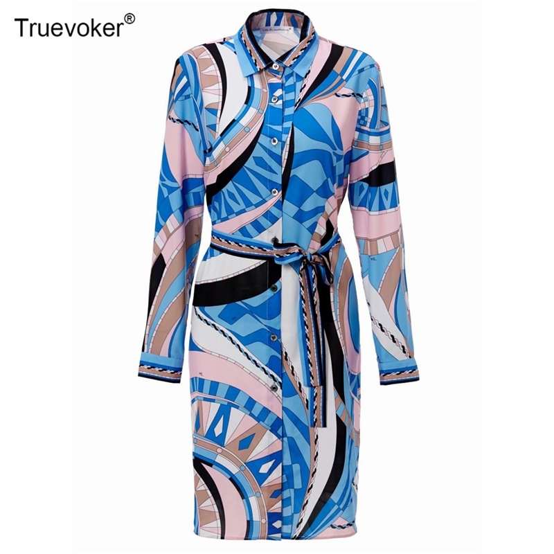 Truevoker Female Long Sleeves Geometry Print Knee Length Tied Waist Party Dres Runway Fashion Festa Vestidos 210602, Blue
Truevoker Female Long Sleeves Geometry Print Knee Length Tied Waist Party Dres Runway Fashion Festa Vestidos 210602, Blue