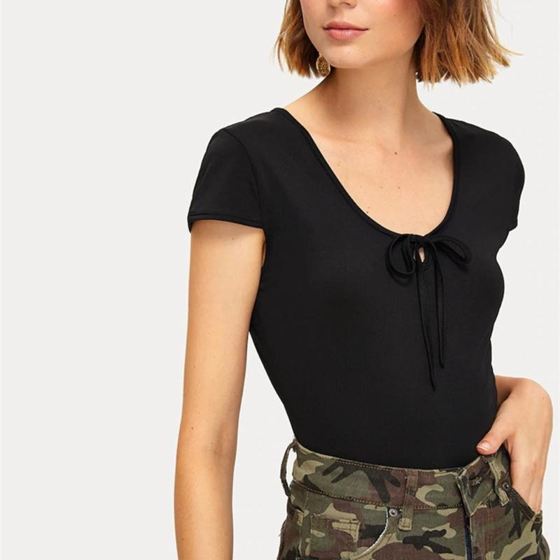 Fashion Women's Sexy Bodysuit For Ladies Black Lace Short-Sleeve O-Neck Solid Color Jumpsuit Female Body Suits Playsuits Rompers Jumpsuits &
Fashion Women's Sexy Bodysuit For Ladies Black Lace Short-Sleeve O-Neck Solid Color Jumpsuit Female Body Suits Playsuits Rompers Jumpsuits &