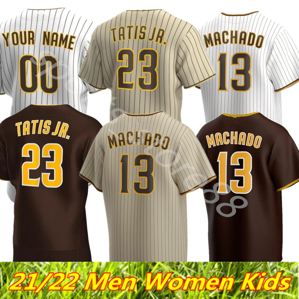2021 2022 Custom S-4XL San Diego 23 Fernando Tatis Jr. jersey 13 Manny Machado 9 Jake Cronenworth 19 Tony Gwynn 29 Dinelson Lamet Baseball Jerseys, Colour 3
2021 2022 Custom S-4XL San Diego 23 Fernando Tatis Jr. jersey 13 Manny Machado 9 Jake Cronenworth 19 Tony Gwynn 29 Dinelson Lamet Baseball Jerseys, Colour 3