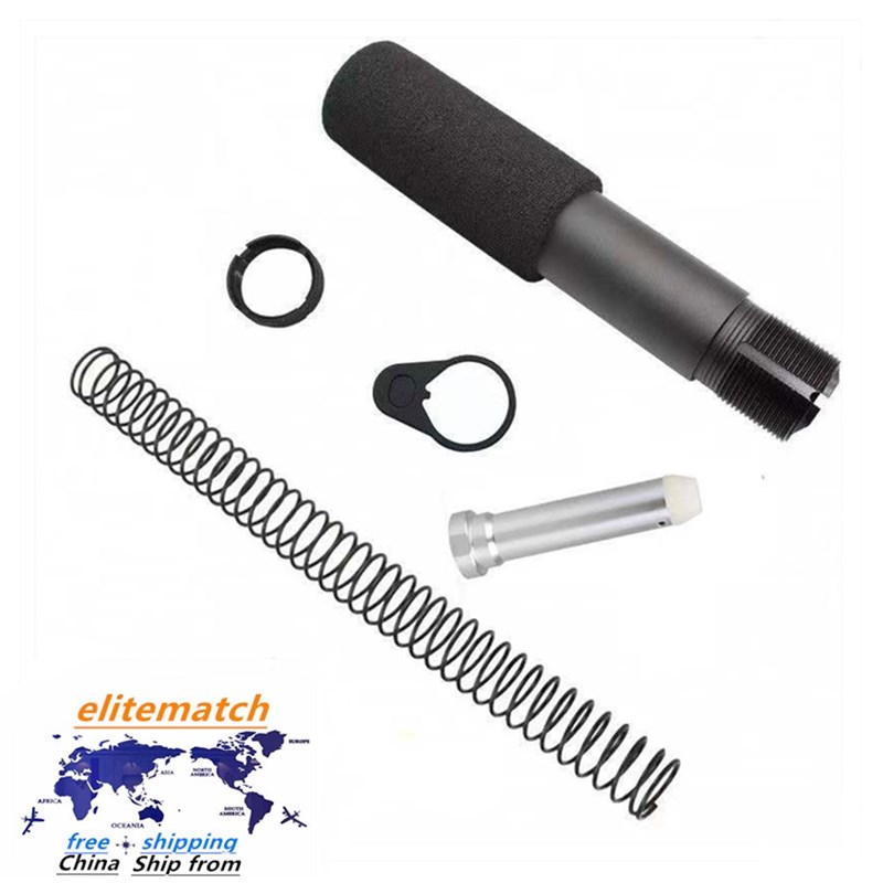 elitematch AR-15 buffer tube M4M16 rear support core base connection spring 5 kit, Black2
elitematch AR-15 buffer tube M4M16 rear support core base connection spring 5 kit, Black2