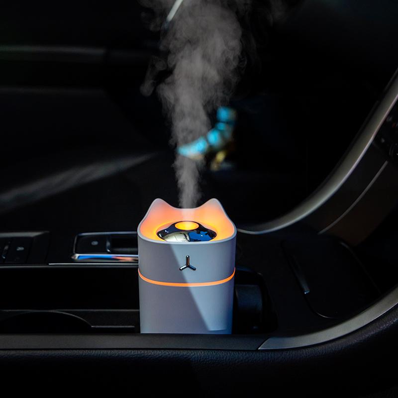 Humidifiers 280ml Adorable Cat Ultrasonic Air Humidifier For Car Purify Freshner USB Aroma Diffuser Fogger Color Lamp Humidificador
Humidifiers 280ml Adorable Cat Ultrasonic Air Humidifier For Car Purify Freshner USB Aroma Diffuser Fogger Color Lamp Humidificador