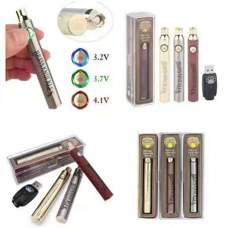 Brass Knuckles Vape Battery Variable Voltage Preheat E Cigarettes 650mAh 900mAh Gold E-Cigarette Batteries Pen For 510 Thread Thick Oil Cart
Brass Knuckles Vape Battery Variable Voltage Preheat E Cigarettes 650mAh 900mAh Gold E-Cigarette Batteries Pen For 510 Thread Thick Oil Cart