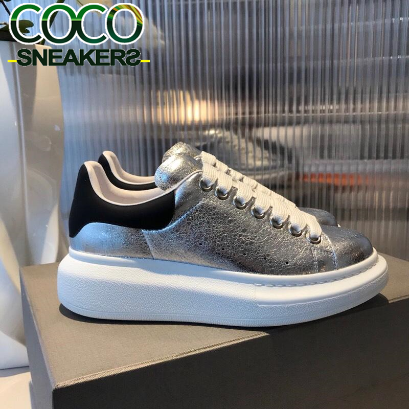 Top Quality Desinger shoes Fashion Mens Women shoe Leather Lace Up Platform Oversized Sole Sneakers White Black Casual Trainers With Box, A27
Top Quality Desinger shoes Fashion Mens Women shoe Leather Lace Up Platform Oversized Sole Sneakers White Black Casual Trainers With Box, A27