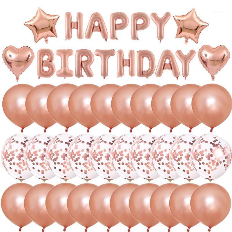 Party Decoration Rose Gold Latex Confetti Foil Balloons Digital Wedding Birthday Valentine's Day BabyShower Home Decorations
Party Decoration Rose Gold Latex Confetti Foil Balloons Digital Wedding Birthday Valentine's Day BabyShower Home Decorations