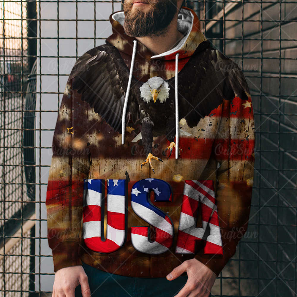 summer fashion new street american flag eagle digital printed men's sweater sports pullover hoodie4g9r, Black
summer fashion new street american flag eagle digital printed men's sweater sports pullover hoodie4g9r, Black
