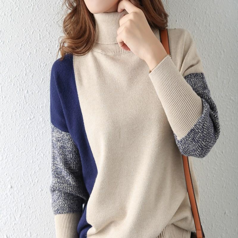 Women's Sweaters CGC 2021 Casual Sweater Women Warm Turtleneck Autumn Winter Knitted Pullover Oversized Thicken Jumper Female Top, Brown
Women's Sweaters CGC 2021 Casual Sweater Women Warm Turtleneck Autumn Winter Knitted Pullover Oversized Thicken Jumper Female Top, Brown