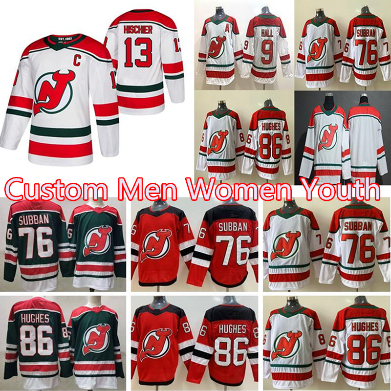 2021 New Jersey Devils 13 Nico Hischier Jerseys Retro 86 Jack Hughes 7 Dougie Hamilton 9 Taylor Hall 11 Andreas Johnsson 33 Ryan Graves P.K., Black;red
2021 New Jersey Devils 13 Nico Hischier Jerseys Retro 86 Jack Hughes 7 Dougie Hamilton 9 Taylor Hall 11 Andreas Johnsson 33 Ryan Graves P.K., Black;red