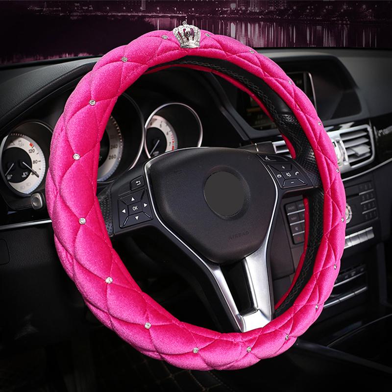 Steering Wheel Covers Car Cover Print Auto Non Slip Stretchy Styling Bling Pink Accessories For Girls Woman
Steering Wheel Covers Car Cover Print Auto Non Slip Stretchy Styling Bling Pink Accessories For Girls Woman