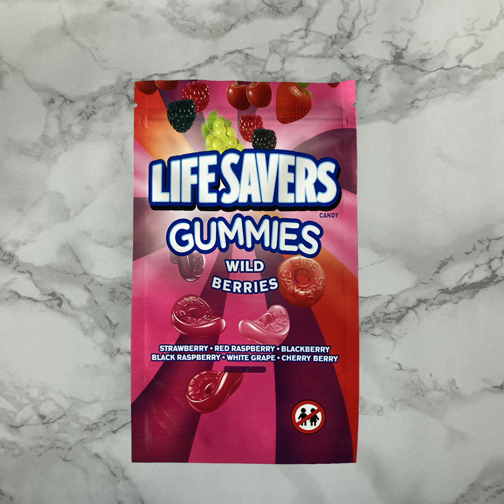 Round Edible Packaging Mylar Bags 710 Sour Edibles Package For Life Savers Original Wild Berry Collosion Poly Gift Bag
Round Edible Packaging Mylar Bags 710 Sour Edibles Package For Life Savers Original Wild Berry Collosion Poly Gift Bag