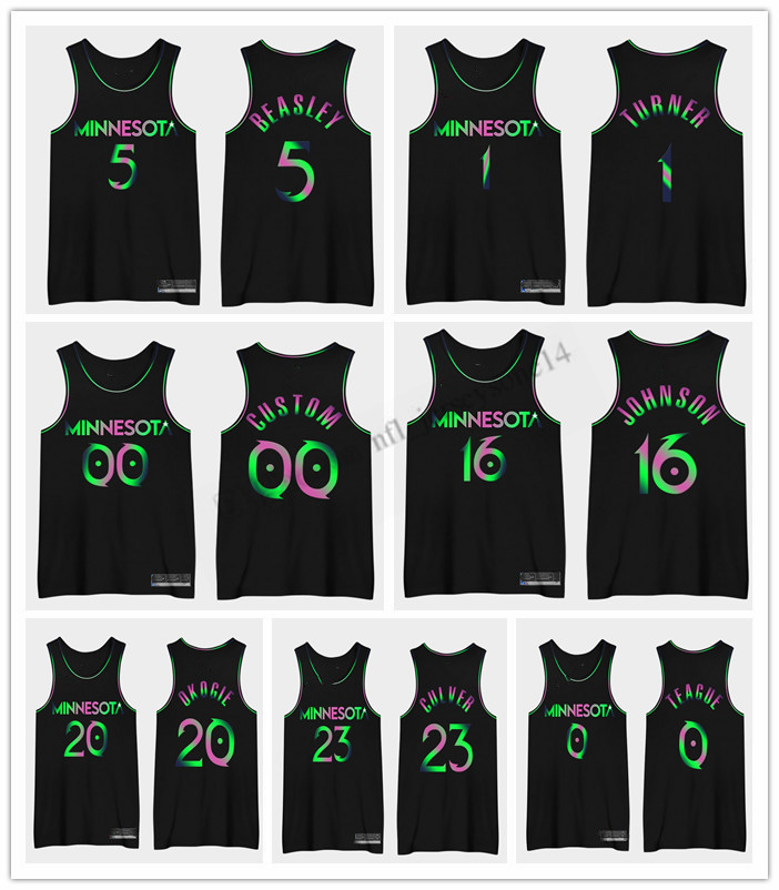 Custom Mens women youth MinnesotaTimberwolves16 James Johnson 5 Malik Beasley 1 EvanTurner 2020 2nd City Special Edition&#, Black
Custom Mens women youth MinnesotaTimberwolves16 James Johnson 5 Malik Beasley 1 EvanTurner 2020 2nd City Special Edition&#, Black