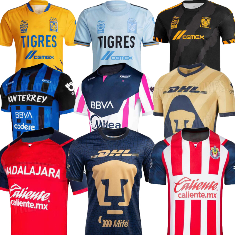 LIGA MX 2021 2022 Tigres UANL third soccer jerseys MONTERREY RAYADOS Guadalajara Chivas home away THAUVIN GIGNAC NICO LOPEZ 21 22 football shirts maillot de foot tops
LIGA MX 2021 2022 Tigres UANL third soccer jerseys MONTERREY RAYADOS Guadalajara Chivas home away THAUVIN GIGNAC NICO LOPEZ 21 22 football shirts maillot de foot tops