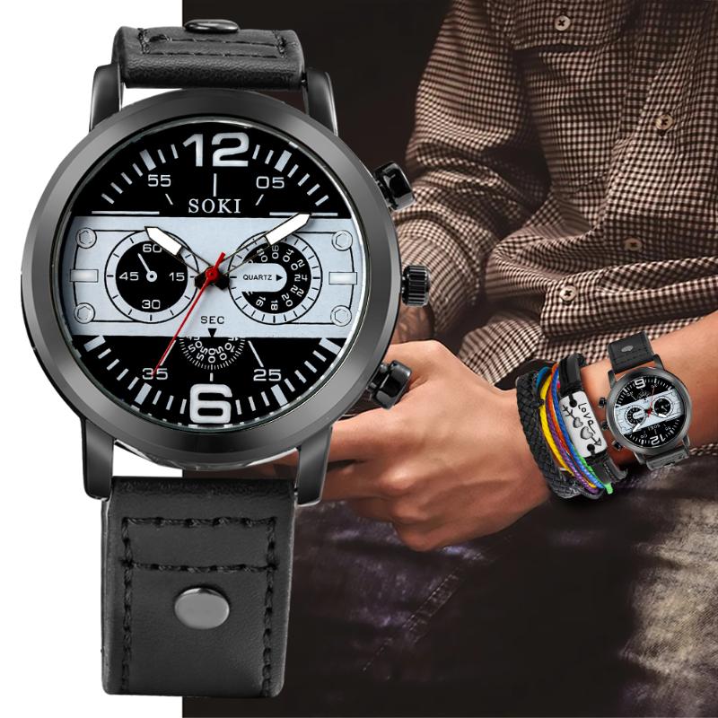 Wristwatches Men Quartz Wrist Watches Watch Bracelet Gifts Men's Wristwatch Clock Business Man Male Luxury, Slivery;brown
Wristwatches Men Quartz Wrist Watches Watch Bracelet Gifts Men's Wristwatch Clock Business Man Male Luxury, Slivery;brown