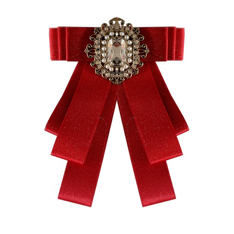 Pins, Brooches Vintage Ribbon Bow Tie Brooch Crystal Flower Pins Bowtie Badge Collar Pin For Women Men Wedding Party Accessories Gifts
Pins, Brooches Vintage Ribbon Bow Tie Brooch Crystal Flower Pins Bowtie Badge Collar Pin For Women Men Wedding Party Accessories Gifts