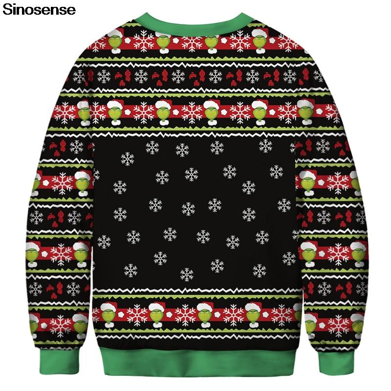 Ugly Christmas Sweater Men Women Autumn Winter Clothing 3D Funny Printed Sweaters Jumpers Tops Pullover Holiday Xmas Sweatshirts Men's
