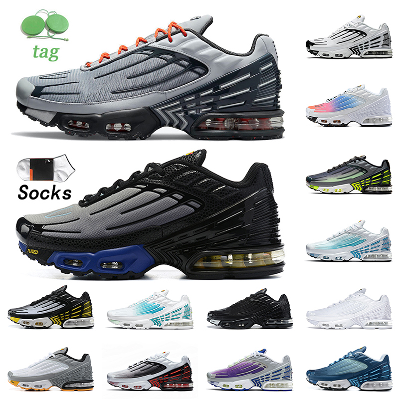 Authentic Mens Womens Tn Plus 3 Tuned Running Shoes Air Cushions Max Neon White Multi Triple Black Rainbow Laser Blue Purple Grey Tiger Snea
Authentic Mens Womens Tn Plus 3 Tuned Running Shoes Air Cushions Max Neon White Multi Triple Black Rainbow Laser Blue Purple Grey Tiger Snea