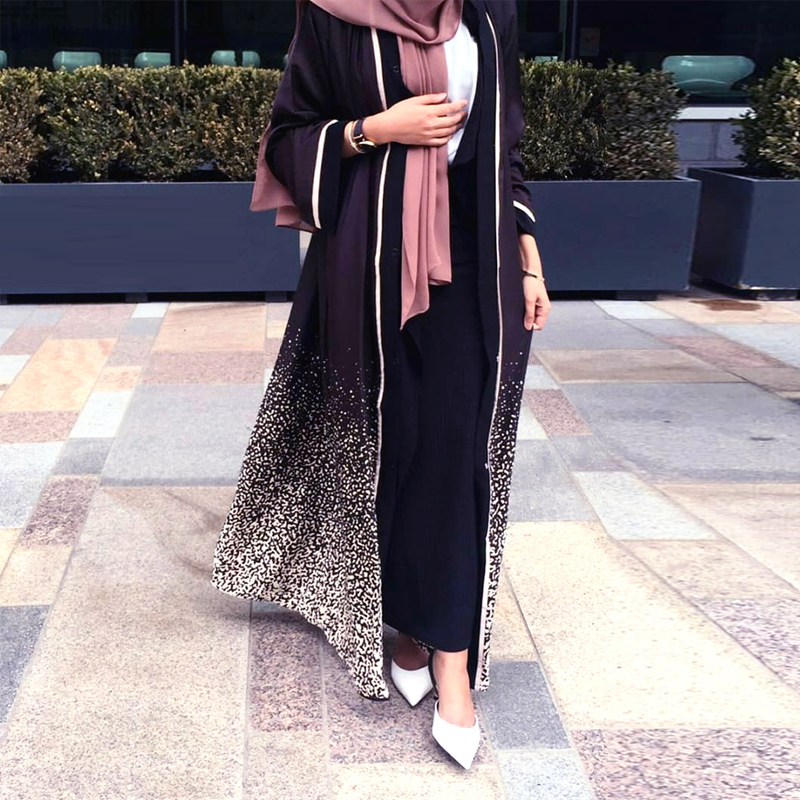 Open Kaftan Dubai Abaya Kimono Muslim Dress Abayas For Women Caftan Turkish Islam Hijab Dresses Robe Musulman De Mode Clothing
Open Kaftan Dubai Abaya Kimono Muslim Dress Abayas For Women Caftan Turkish Islam Hijab Dresses Robe Musulman De Mode Clothing
