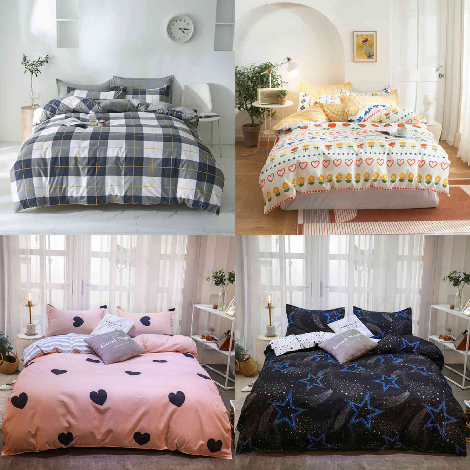 Bedding Sets Gedrukt Beddengoed Voor Slaapkamer 3/4Pcs Hoge Kwaliteit Dekbedovertrek En Kussensloop Thuis Queen Size Spreien voor Dubbele Bed 1125, Grid
Bedding Sets Gedrukt Beddengoed Voor Slaapkamer 3/4Pcs Hoge Kwaliteit Dekbedovertrek En Kussensloop Thuis Queen Size Spreien voor Dubbele Bed 1125, Grid