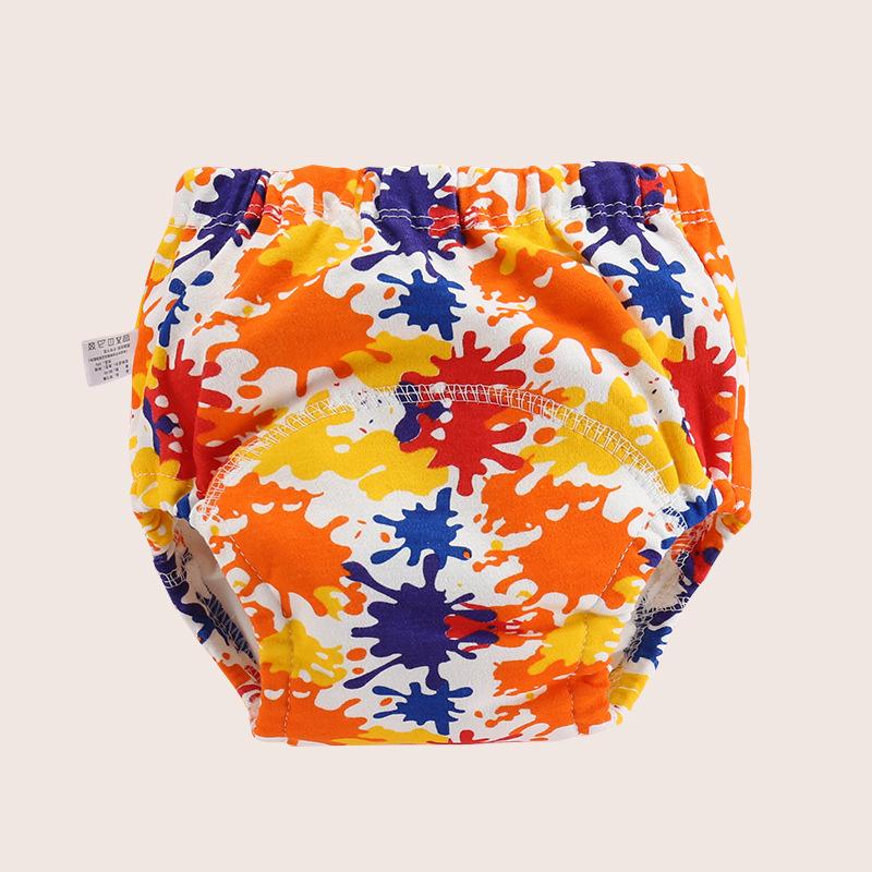 Cloth Diapers Cute Baby Reusable Nappies Diaper Washable Infants Children Cotton Training Pants Calzon Entrenador
Cloth Diapers Cute Baby Reusable Nappies Diaper Washable Infants Children Cotton Training Pants Calzon Entrenador
