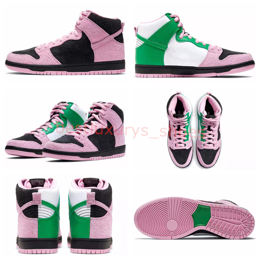SB Dunk High Pro Invert Celtics Skateboard Shoes Black Pink Green Casual Sports Sneakers Mandarin Duck Trainers CU7349-001 Size 36-45
SB Dunk High Pro Invert Celtics Skateboard Shoes Black Pink Green Casual Sports Sneakers Mandarin Duck Trainers CU7349-001 Size 36-45