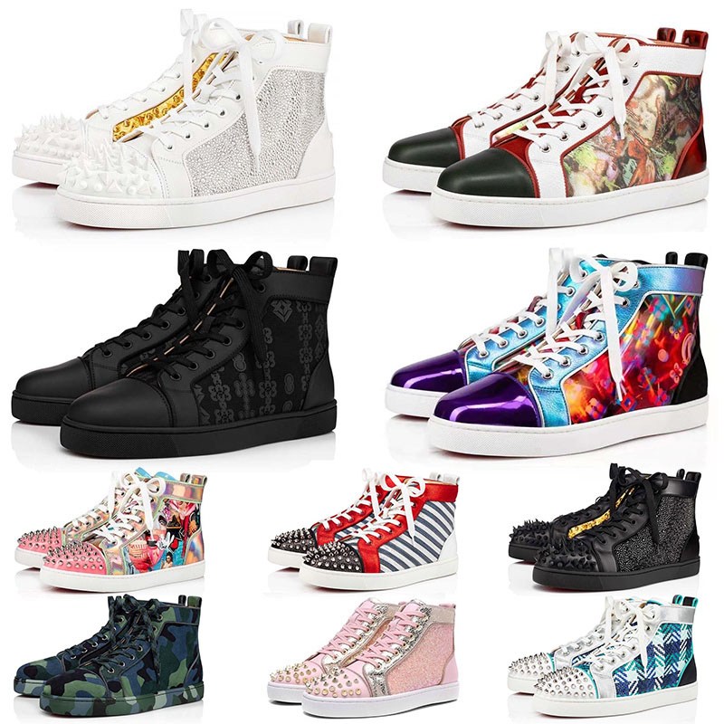 Designer Shoes Red Bottoms Casual Women Men Big Size Us 13 Black Suede Studded Spikes White Flat Heels Golden Loafers Dress Luxury Sports Sneakers Trainers Eur 36-47, B6
Designer Shoes Red Bottoms Casual Women Men Big Size Us 13 Black Suede Studded Spikes White Flat Heels Golden Loafers Dress Luxury Sports Sneakers Trainers Eur 36-47, B6